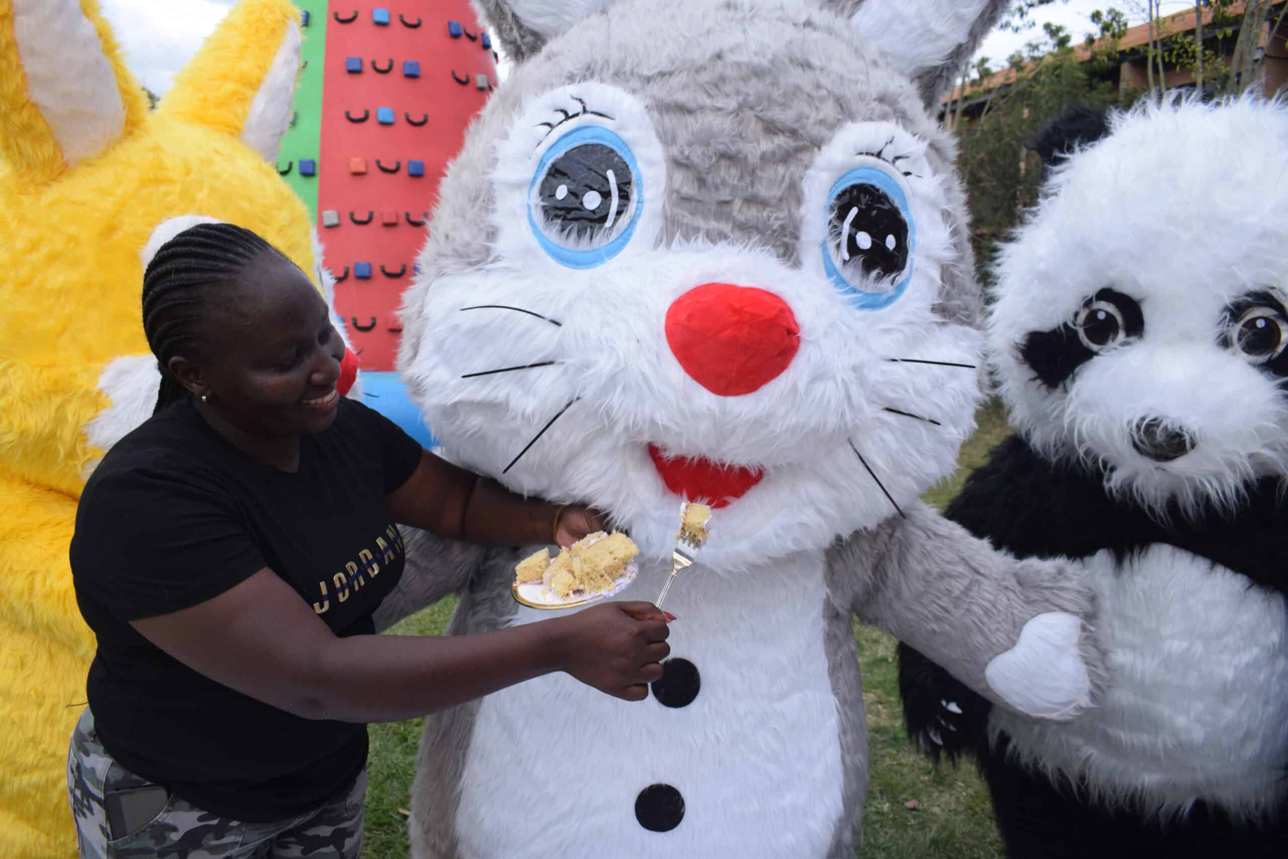 Mascots for birthday party celebrations