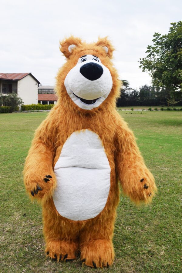 An image of a Mascot called Teddy the Bear